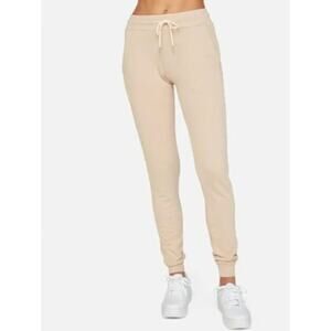 (XL) $128 Mate the‎ Label women’s Organic Terry Classic Jogger Latte